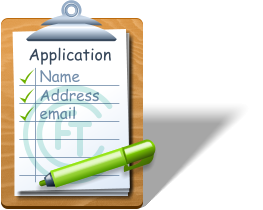 Application Name Address email