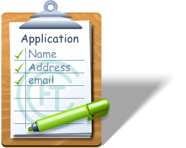 Application Name Address email